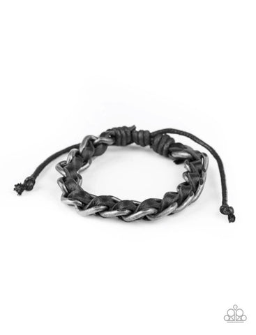 Grease Monkey- Black Urban Bracelet