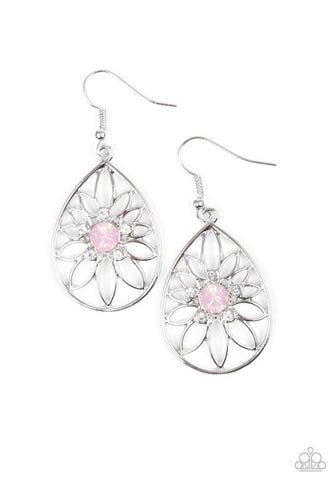 Take It Glow- Pink Earrings