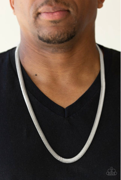 Kingpin- Silver Urban Necklace