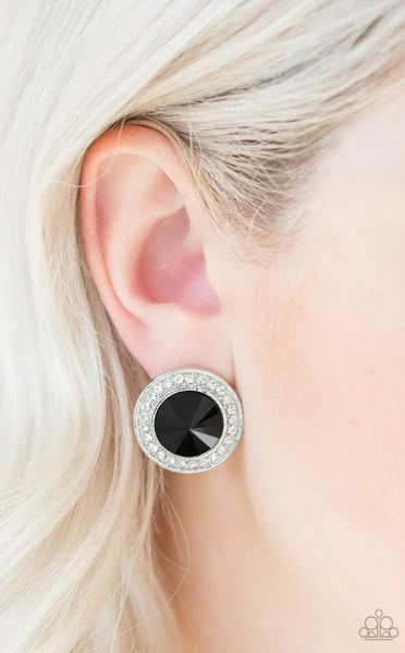 What Should I Bling? - Black Post Earrings