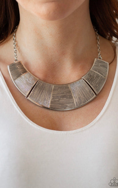 More Roar- Silver Necklace