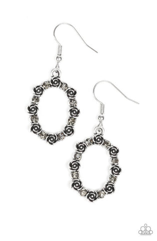 Rosy Royal- Silver Earrings