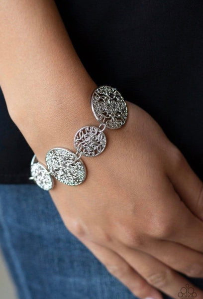 A Good Mandala Is Hard To Find- Silver Bracelet