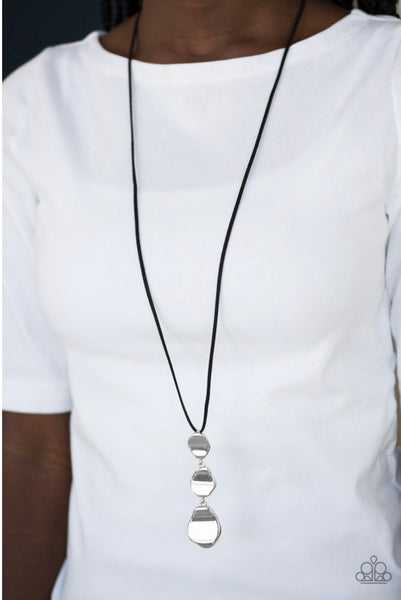 Embrace the Journey- Black Necklace