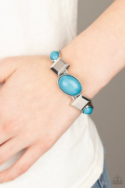 Abstract Appeal- Blue Bracelet