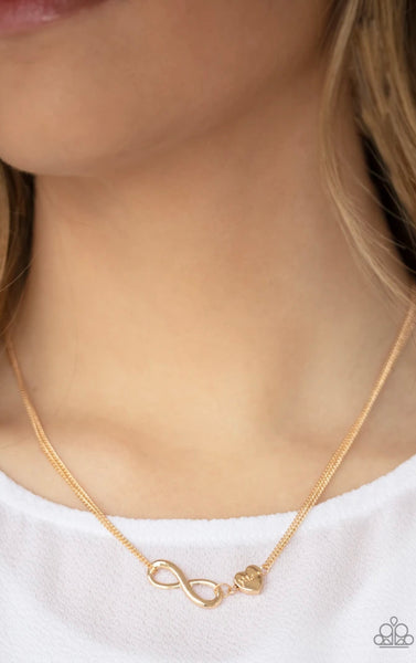 Love Eternally- Gold Necklace