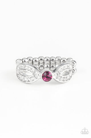 Extra Side of Elegance- Pink Ring