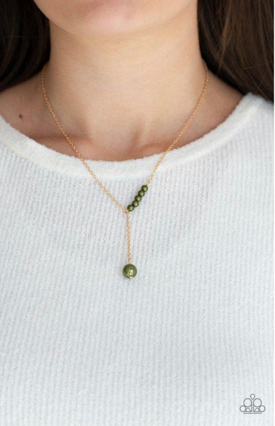 Timeless Taste- Green Necklace