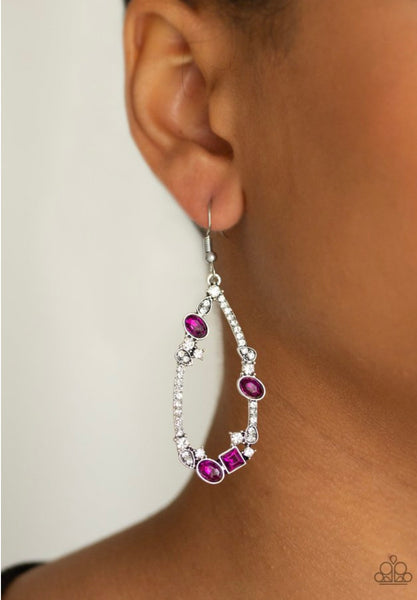 Quite The Collection- Pink Earrings
