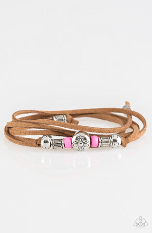 Find Your Way- Pink Bracelet