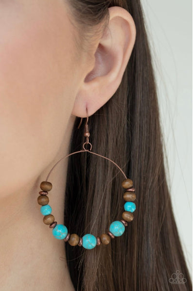 Forestry Fashion- Copper Earrings