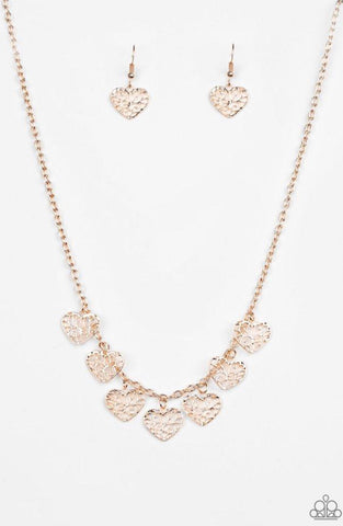 Less is Amour- Rose Gold Necklace