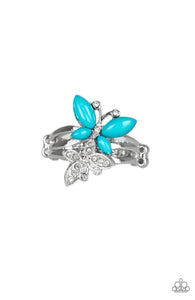 Flutter Flirt- Blue Ring