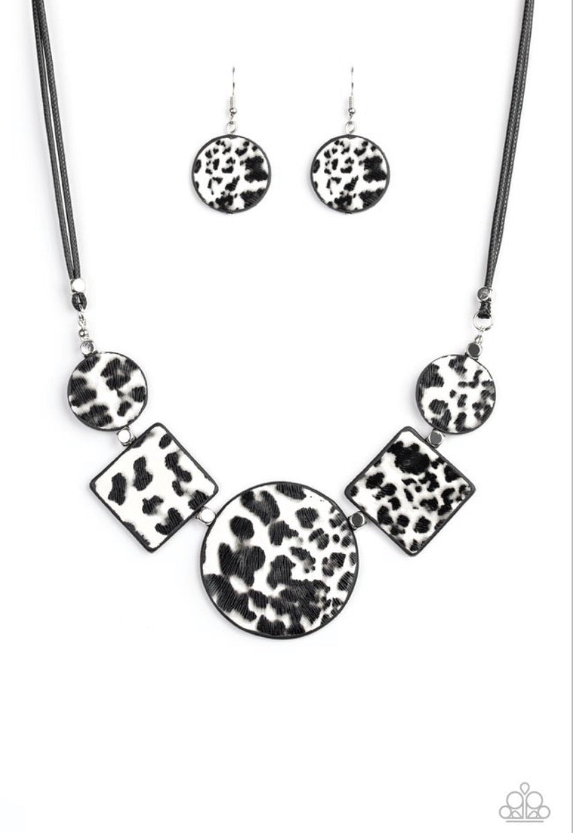 Here Kitty Kitty- White Necklace