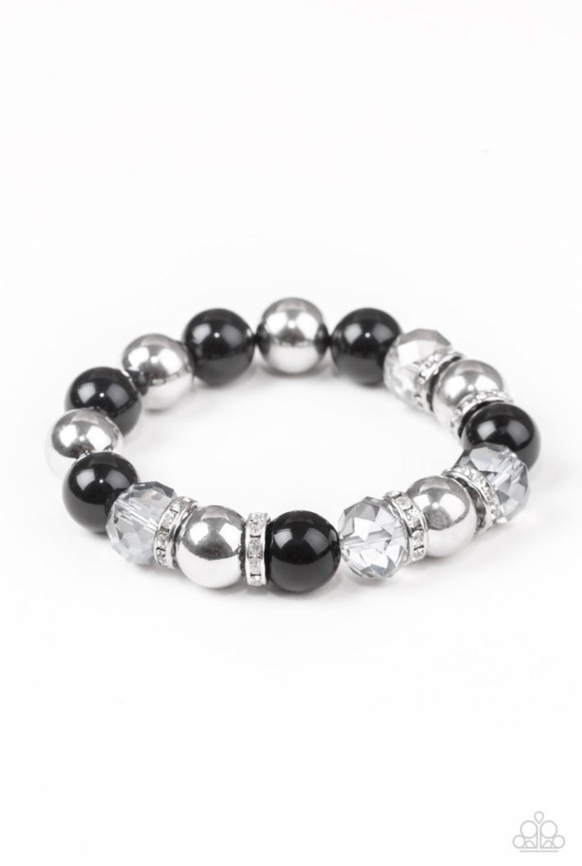 Camera Chic- Black Bracelet