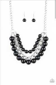 Empire State Empress- Black Necklace