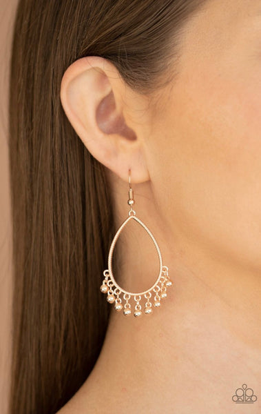 Country Charm- Rose Gold Earrings