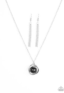 Ripple Effect- Black Necklace