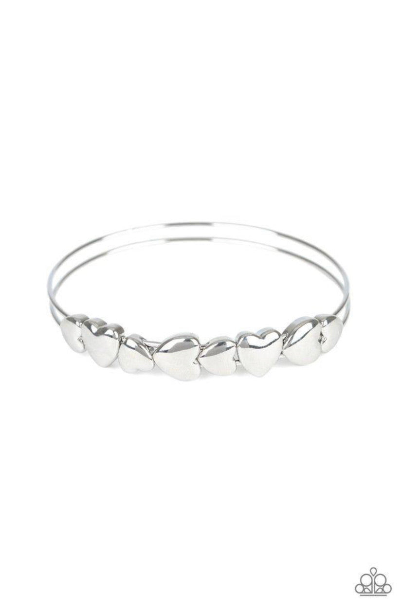 Totally Tenderhearted- Silver Bracelet