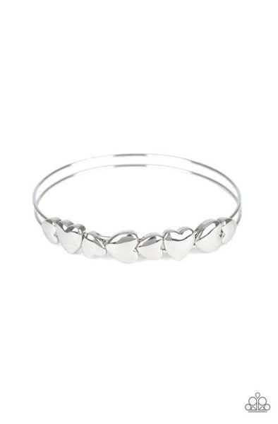 Totally Tenderhearted- Silver Bracelet