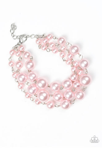 Until The End Of Timeless- Pink Bracelet