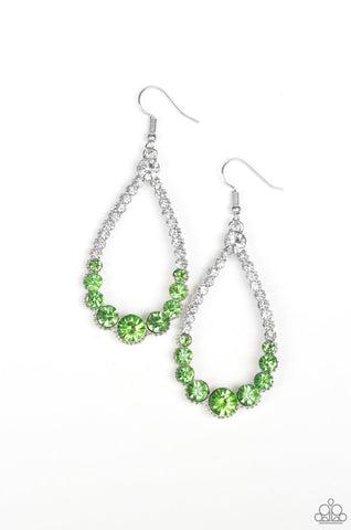Token Twinkle- Green Earrings