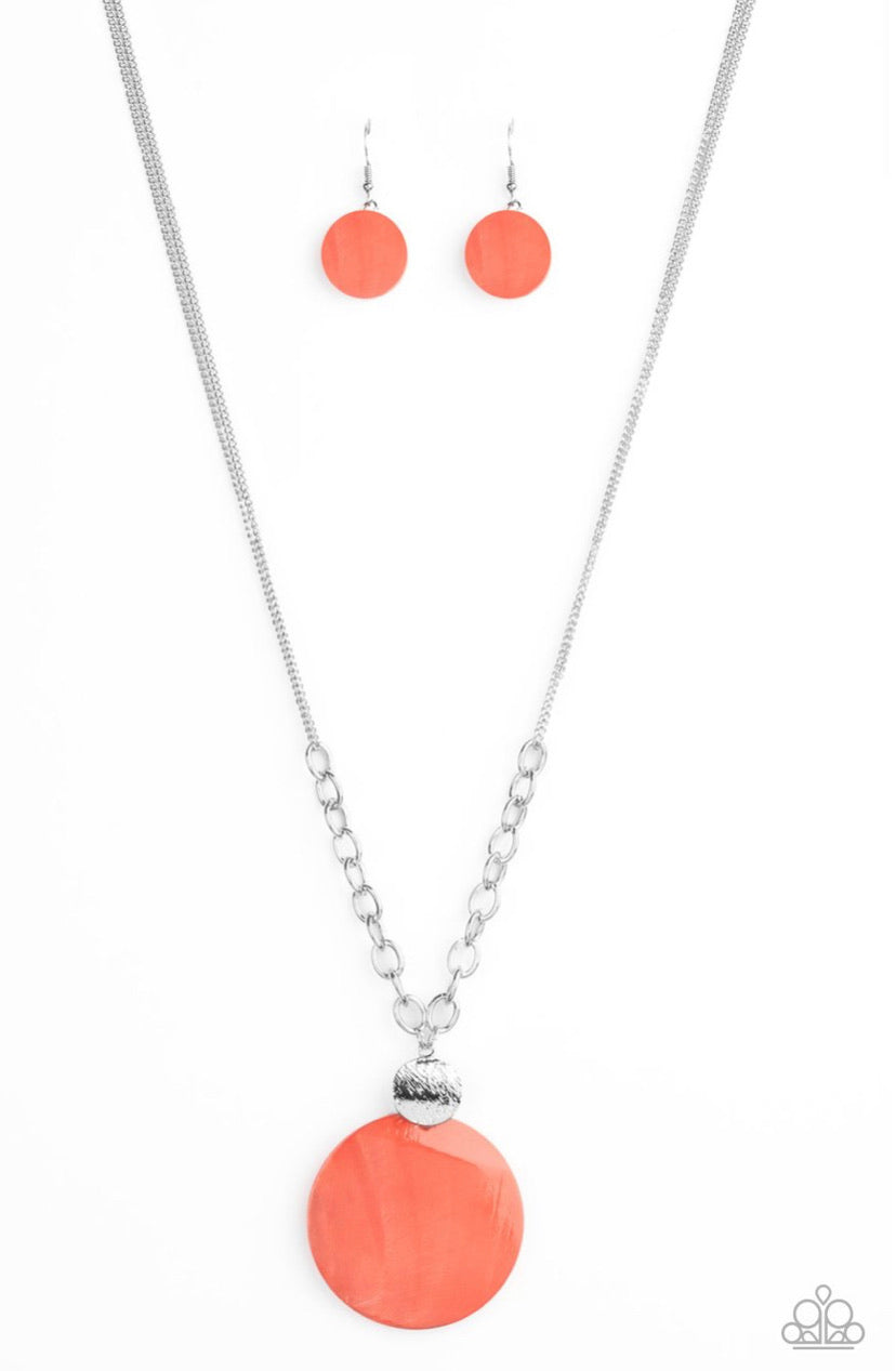 A Top-Sheller- Orange Necklace