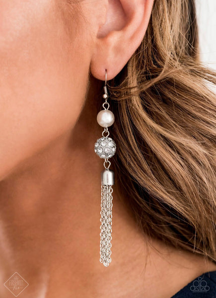 Going DIOR to DIOR-    White Earrings