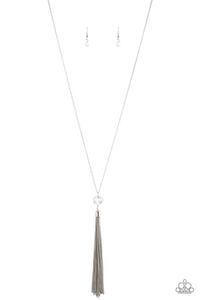 Socialite of the Season- Silver Necklace