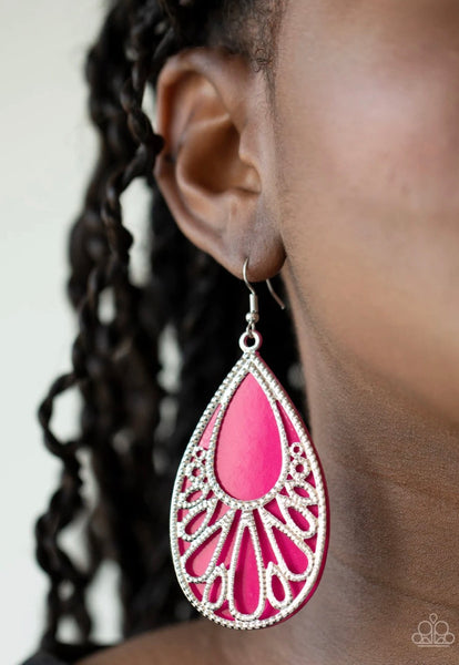 Loud and Proud- Pink Earrings