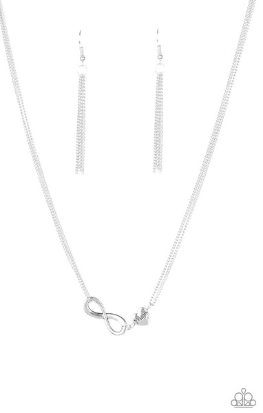 Love Eternally- Silver Necklace