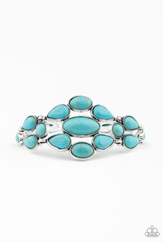 Blooming Prairies- Blue Bracelet