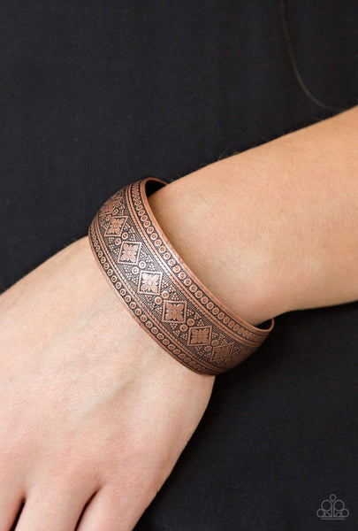 Gorgeously Gypsy- Copper Bracelet