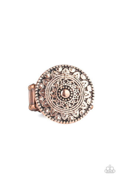 One in a MEDALLION-     Copper Ring