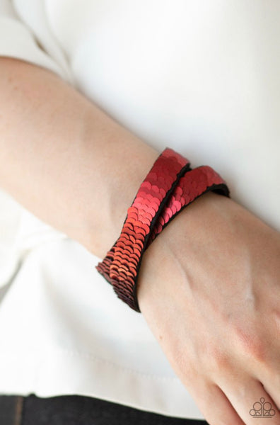 Under The Sequins- Brown Urban Bracelet