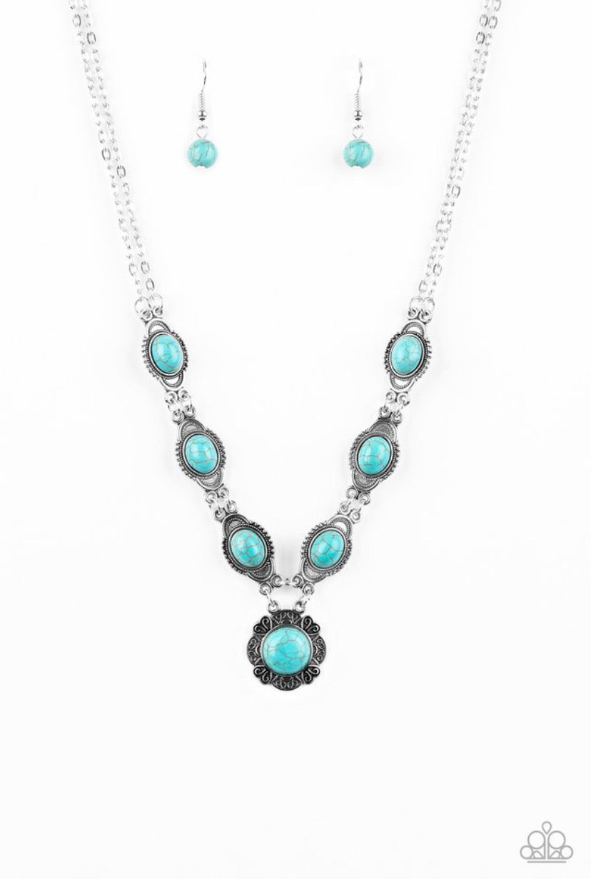 Desert Dreamin’- Blue Necklace