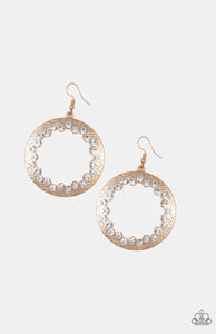 Gala Glitter- Gold Earring