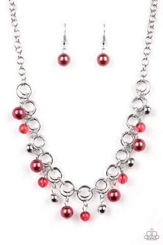 Fiercely Fancy- Red Necklace