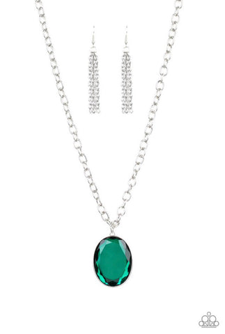 Light As Heir- Green Necklace