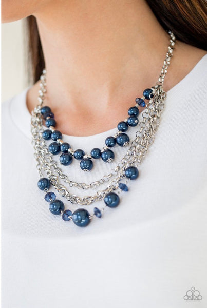 Rockin Rockette- Blue Necklace