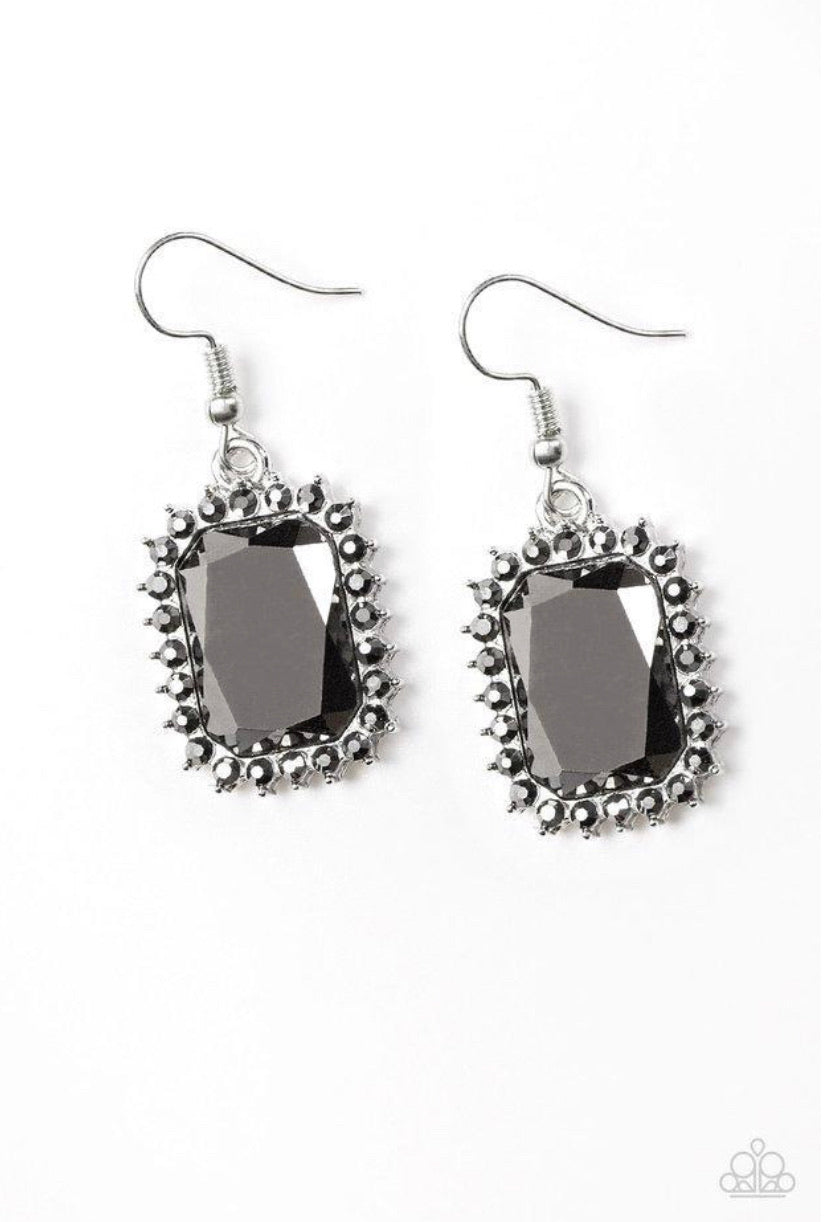 Downtown Dapper- Silver Earrings