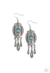 Natural Native- Blue Earrings