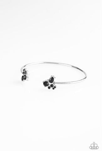 Going For Glitter- Black Bracelet