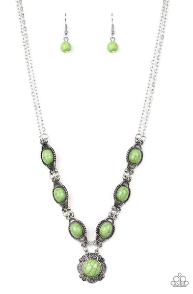 Desert Dreamin’- Green Necklace