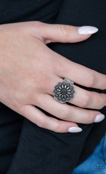 Desert Sunflower- Silver Ring