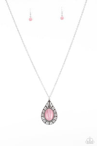Total Tranquility- Pink Necklace