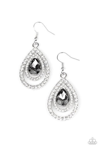 So The Story Glows- Silver Earrings