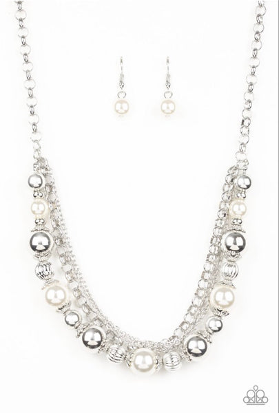 5th Avenue Romance- White Necklace