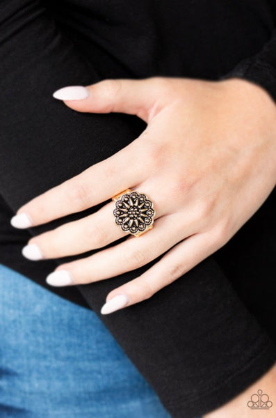 Desert Sunflower- Gold Ring