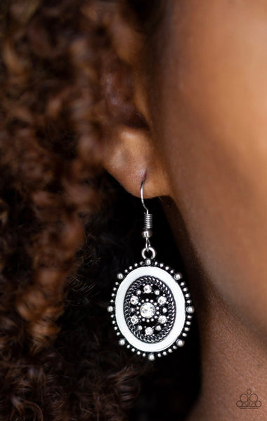 Picture of Wealth- White Earrings